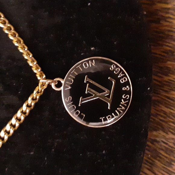 Lux vintage Jewelry - CHARM/ UNBRANDED 18" 18K GOLD PLATED CHAIN AUTHENTIC